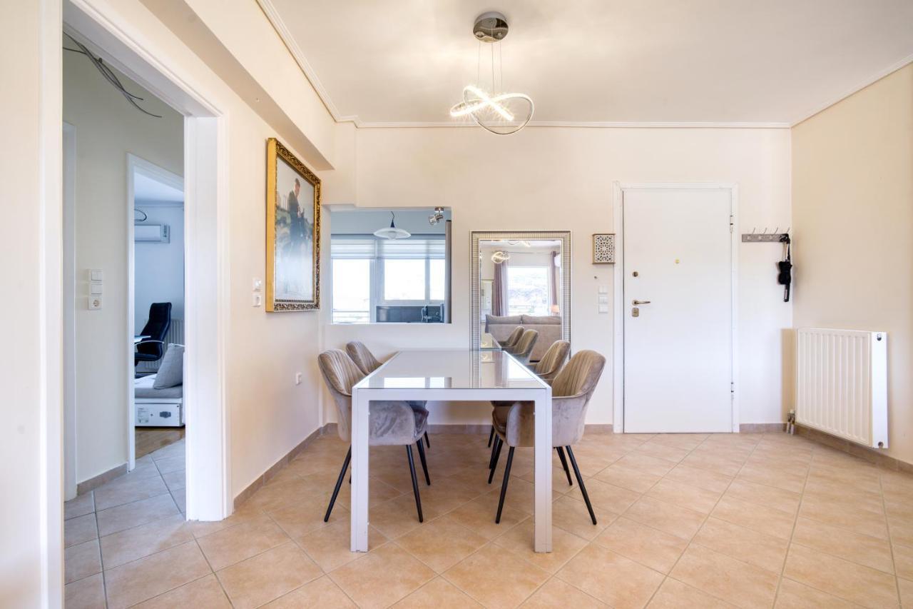 Sea & Mountain Apartment Close To Port And City Lávrion Buitenkant foto