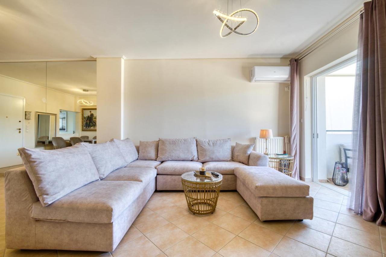 Sea & Mountain Apartment Close To Port And City Lávrion Buitenkant foto