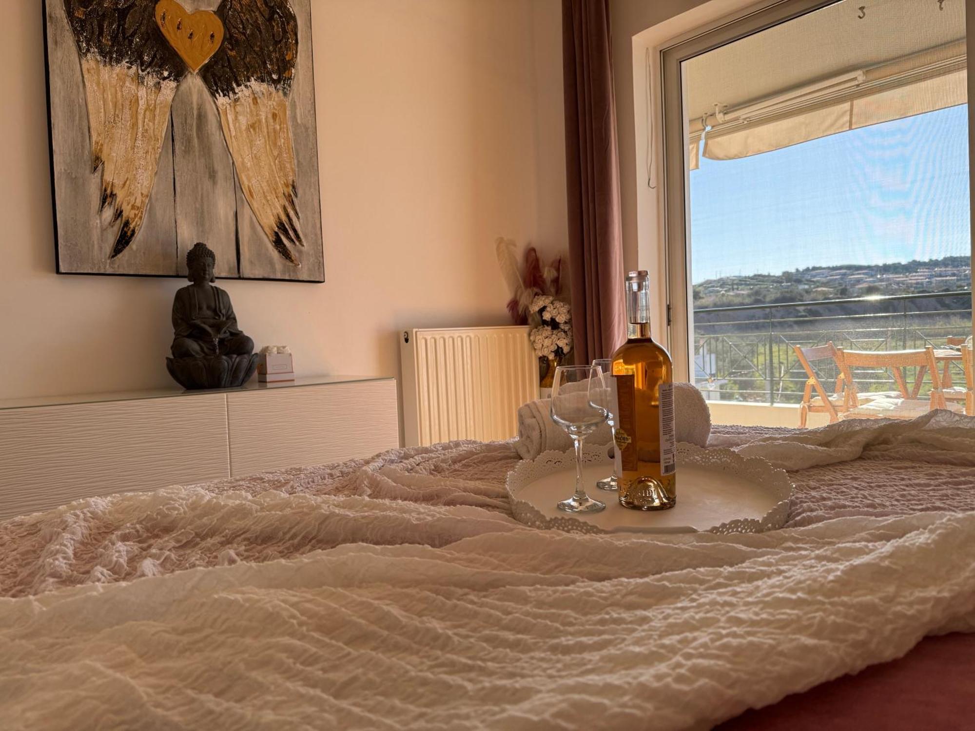 Sea & Mountain Apartment Close To Port And City Lávrion Buitenkant foto
