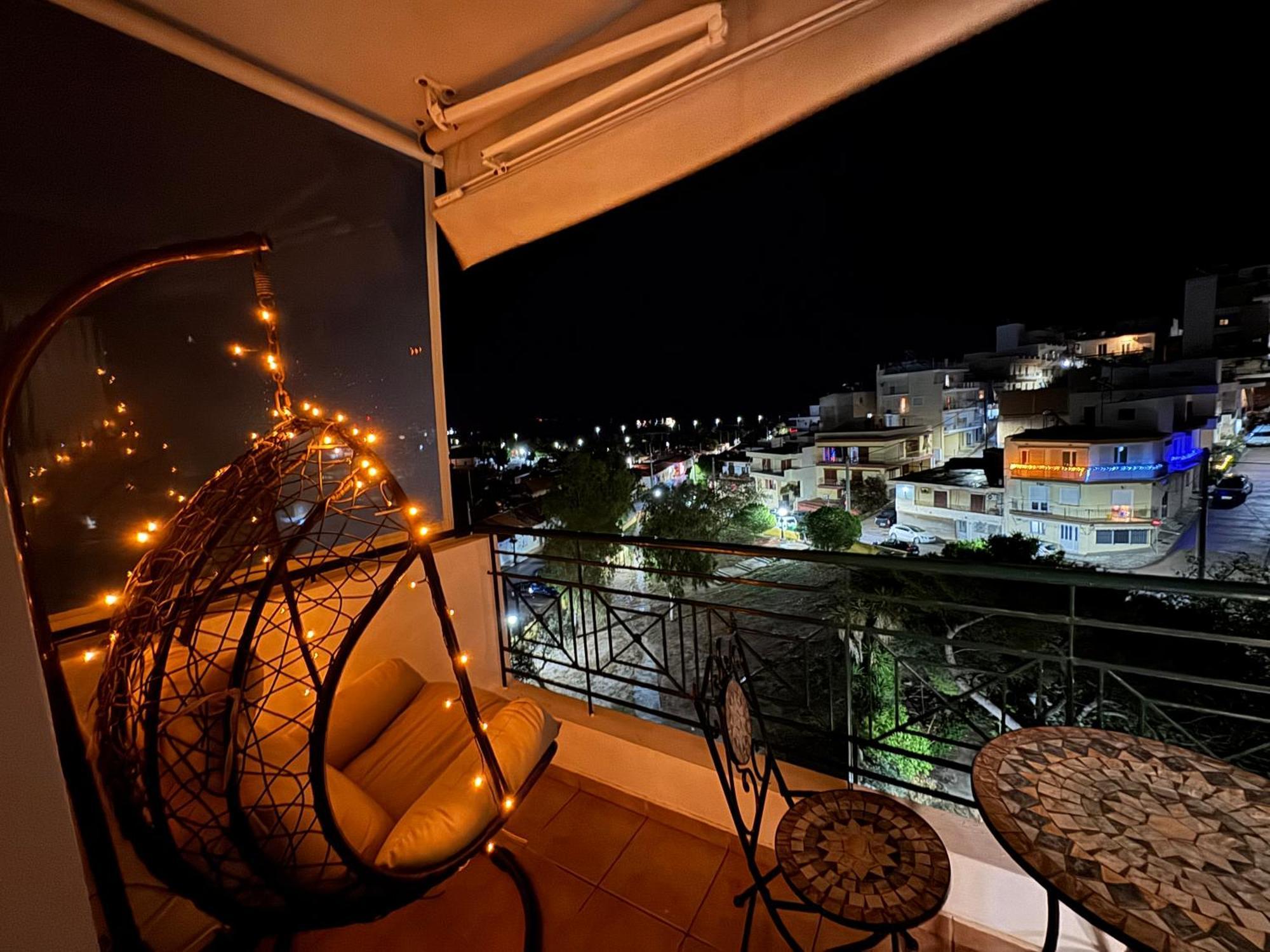 Sea & Mountain Apartment Close To Port And City Lávrion Buitenkant foto